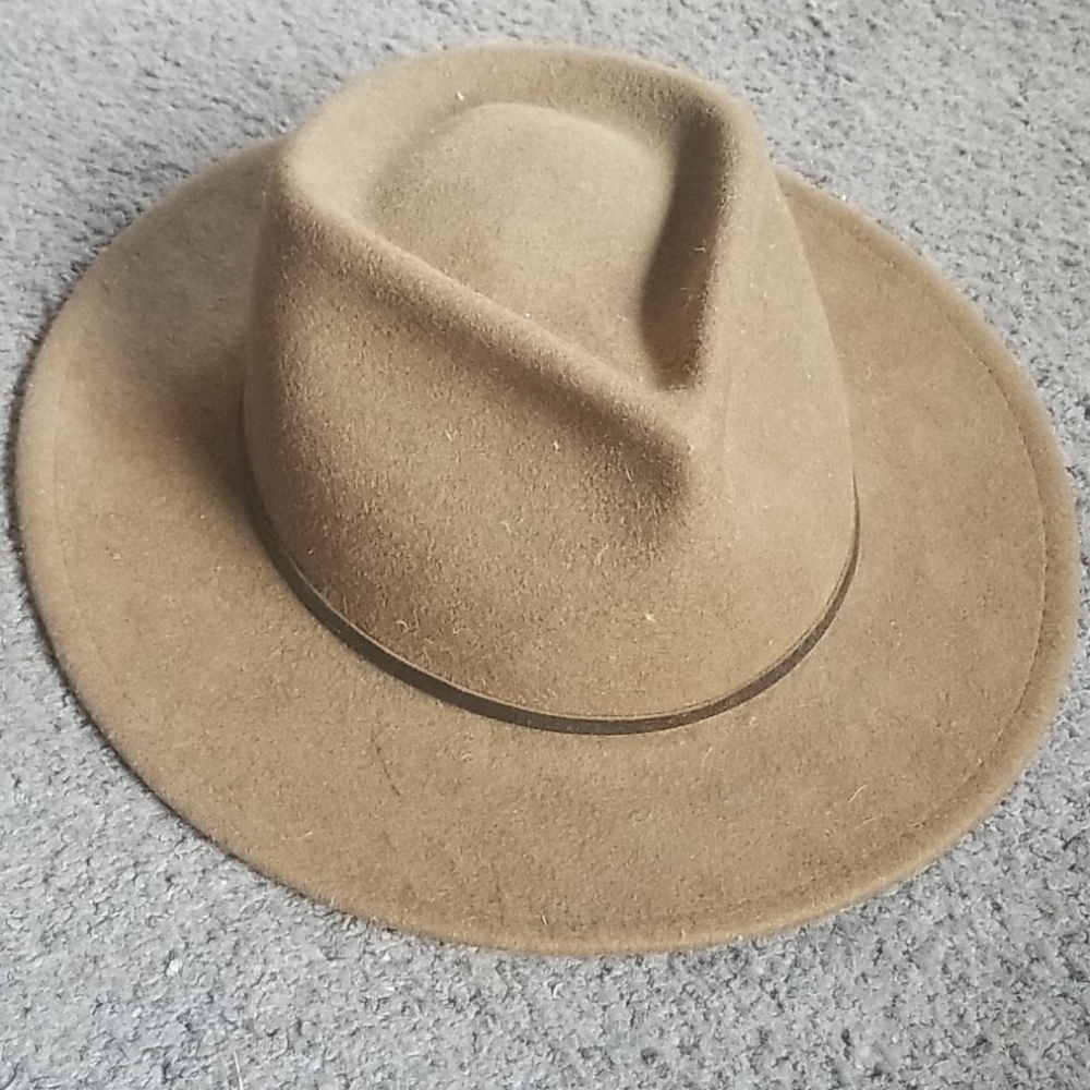 Yellow 108 wool fedora